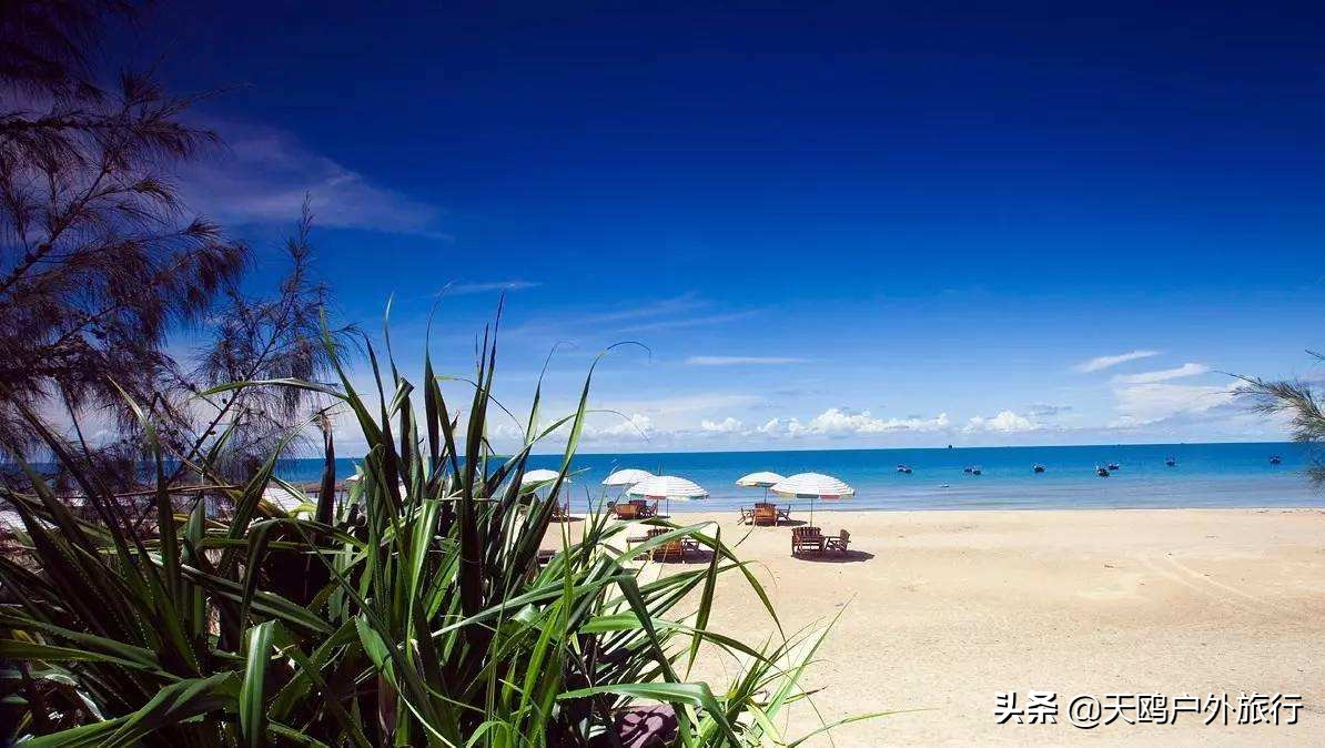 北海银滩蓝色海水在哪里看,北海银沙滩的海水清澈吗