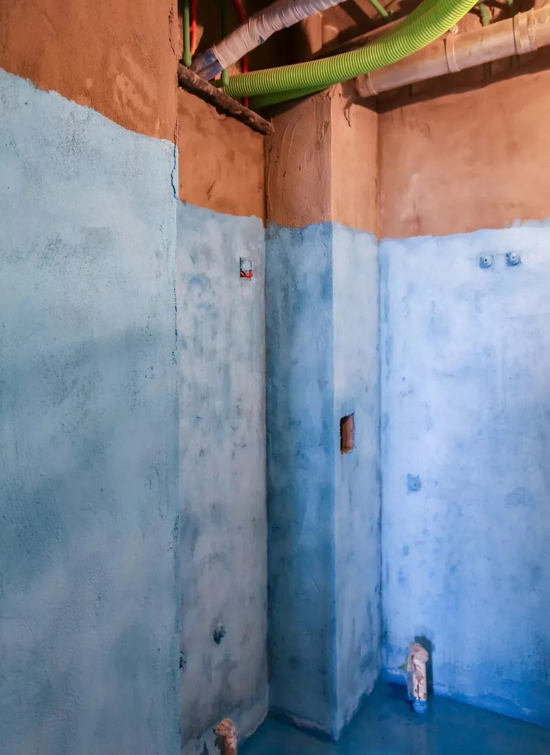 最简易的干湿分离淋浴间,淋浴区干湿分离