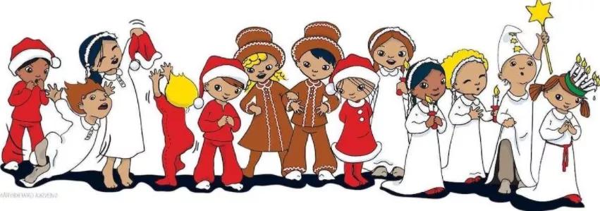 瑞典文化:露西亚节跟阿文学做露西亚猫