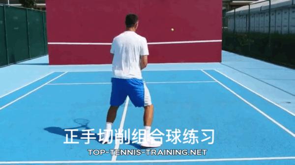 网球练习单人打墙,疫情期间想打球