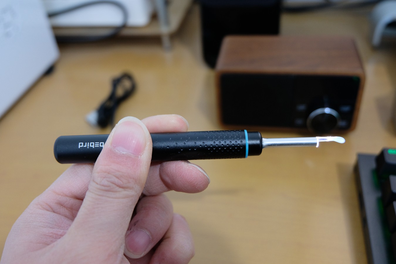 让你能看得见的掏耳朵“粑粑”，蜂鸟智能可视采耳棒M9Pro