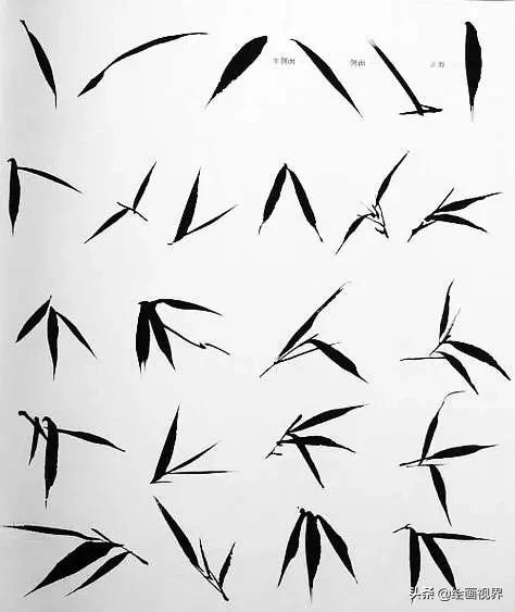 画竹子的简单画法水墨初学,怎样画竹子不用胶水