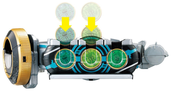 假面骑士ooo腰带2010年,假面骑士ooodx豪华版腰带测评