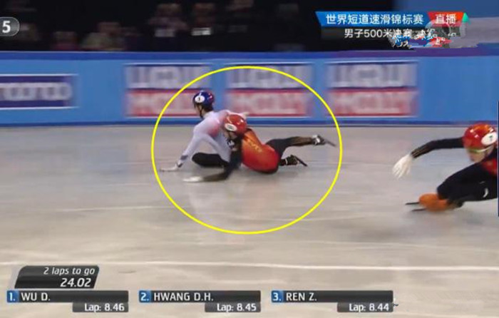 武大靖夺冠后战胜裁判会怎么处罚,武大靖说平昌奥运会判罚