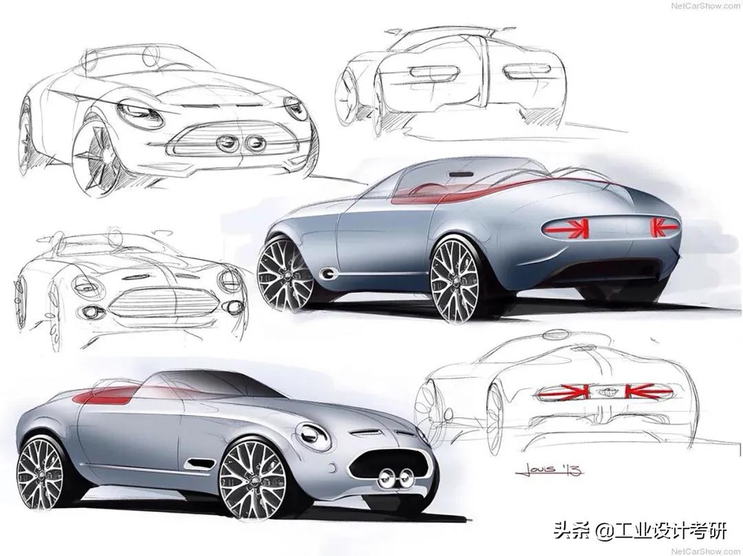 100张汽车手绘图片,汽车侧面手绘图