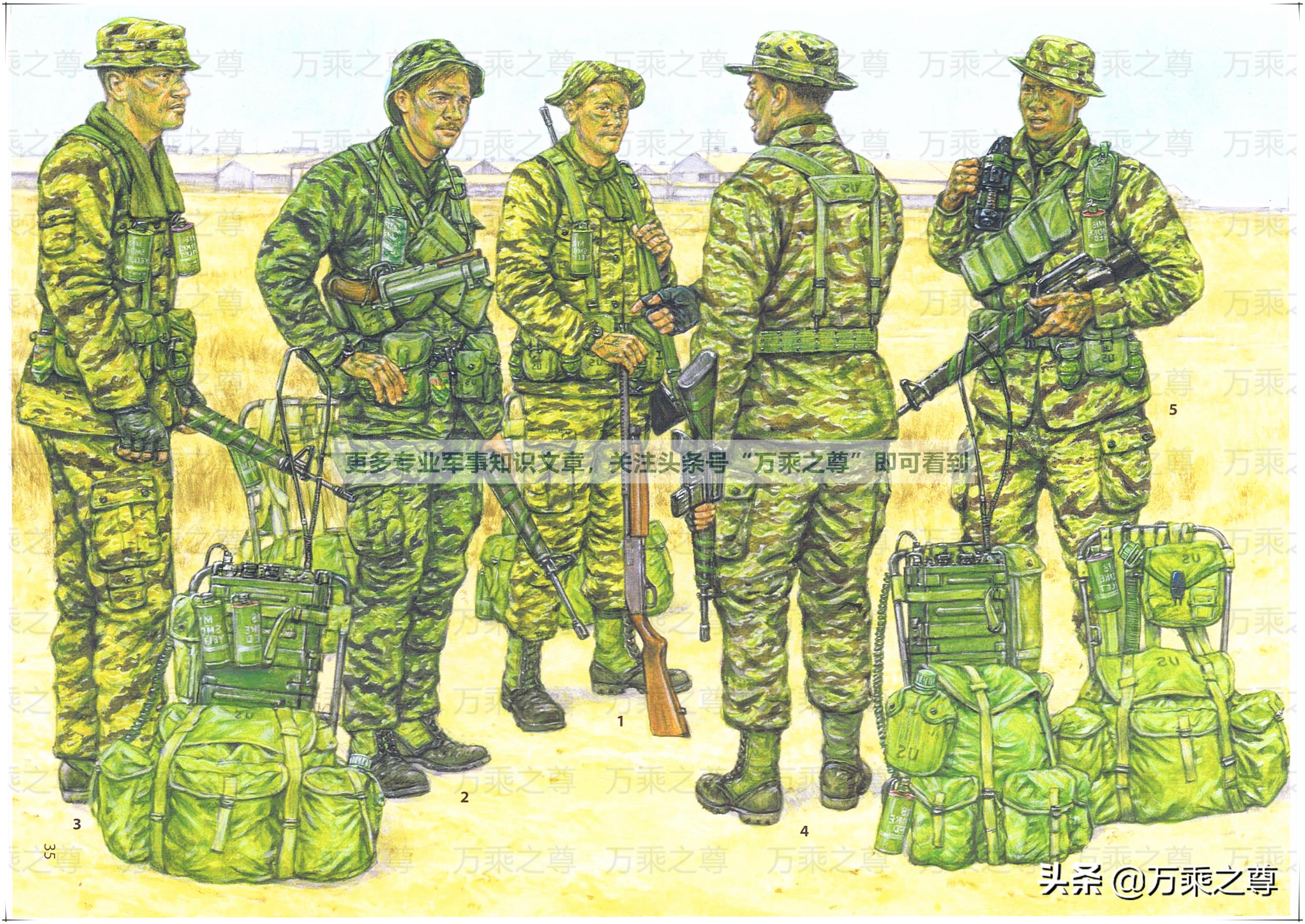 中国侦察兵单兵装备展示,各国侦察兵单兵装备