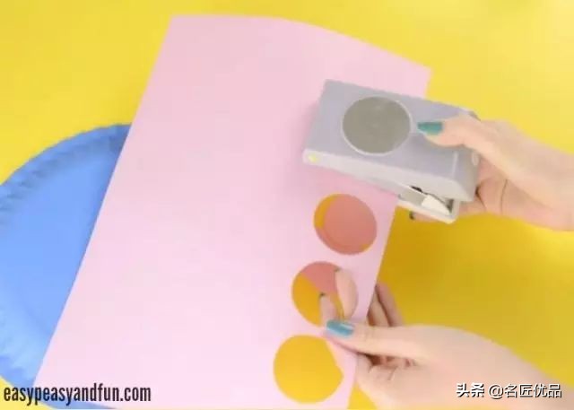 长方形创意纸盘美工作品,纸盘子手工秋天