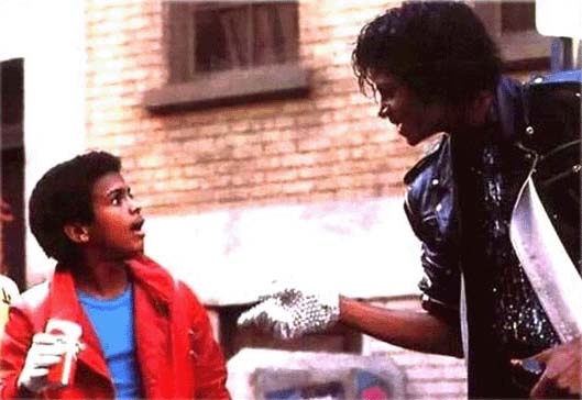 迈克尔杰克逊流行之王相片,八十年代迈克杰克逊广告