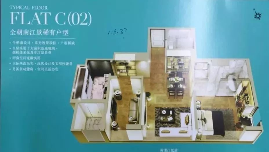 不限购精装江景公寓,陆家嘴江景公寓350万起