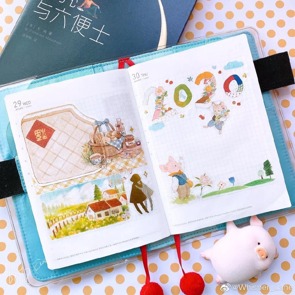 这个漫长的春节，你坚持做手帐了吗？