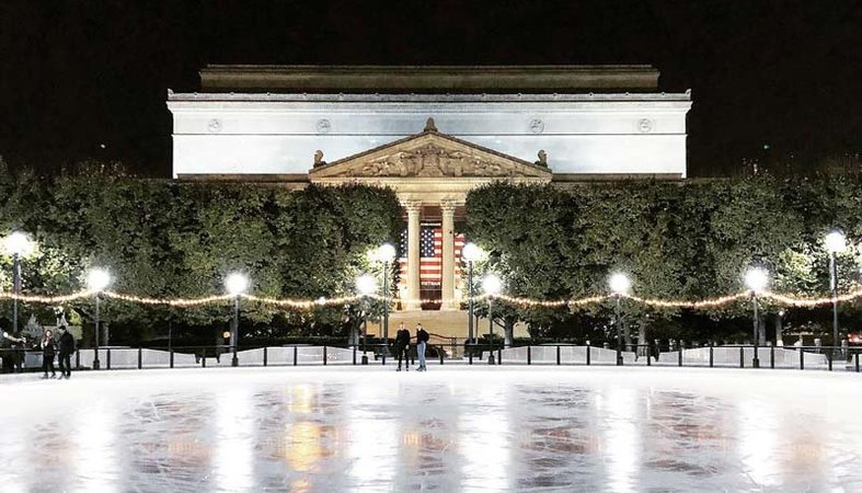 凛冬冰雪季 看美国首都地区的大人小孩玩什么