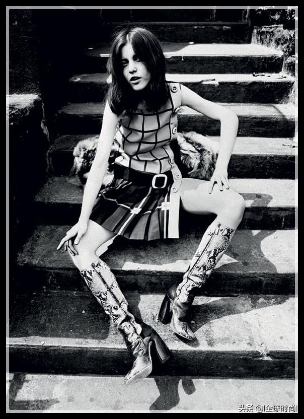 │全球时尚│唐人街的黑白影像记录她的美——超模TatiCotliar