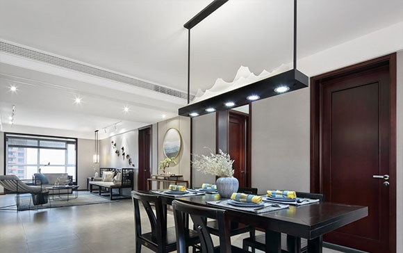 博古架式电视墙效果图,博古架装修效果图电视墙旁边