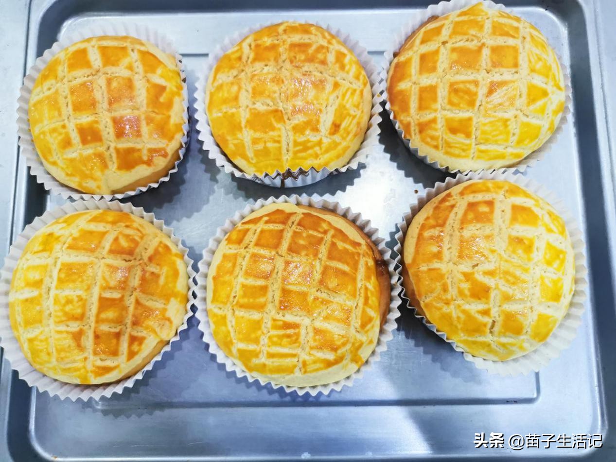 港式菠萝包正宗做法,酥脆菠萝包做法