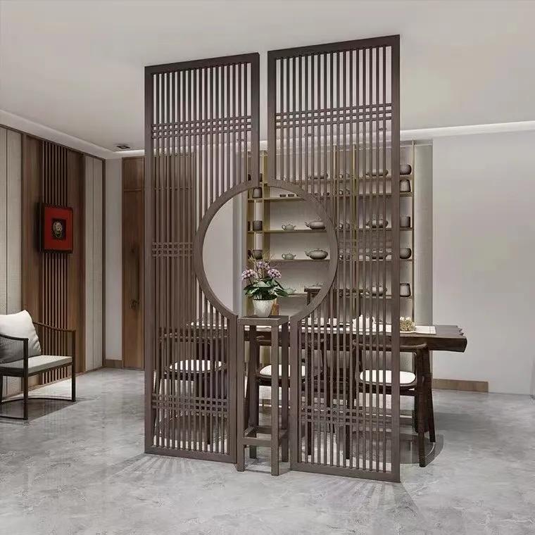 不锈钢屏风制作,不锈钢屏风隔断现代轻奢