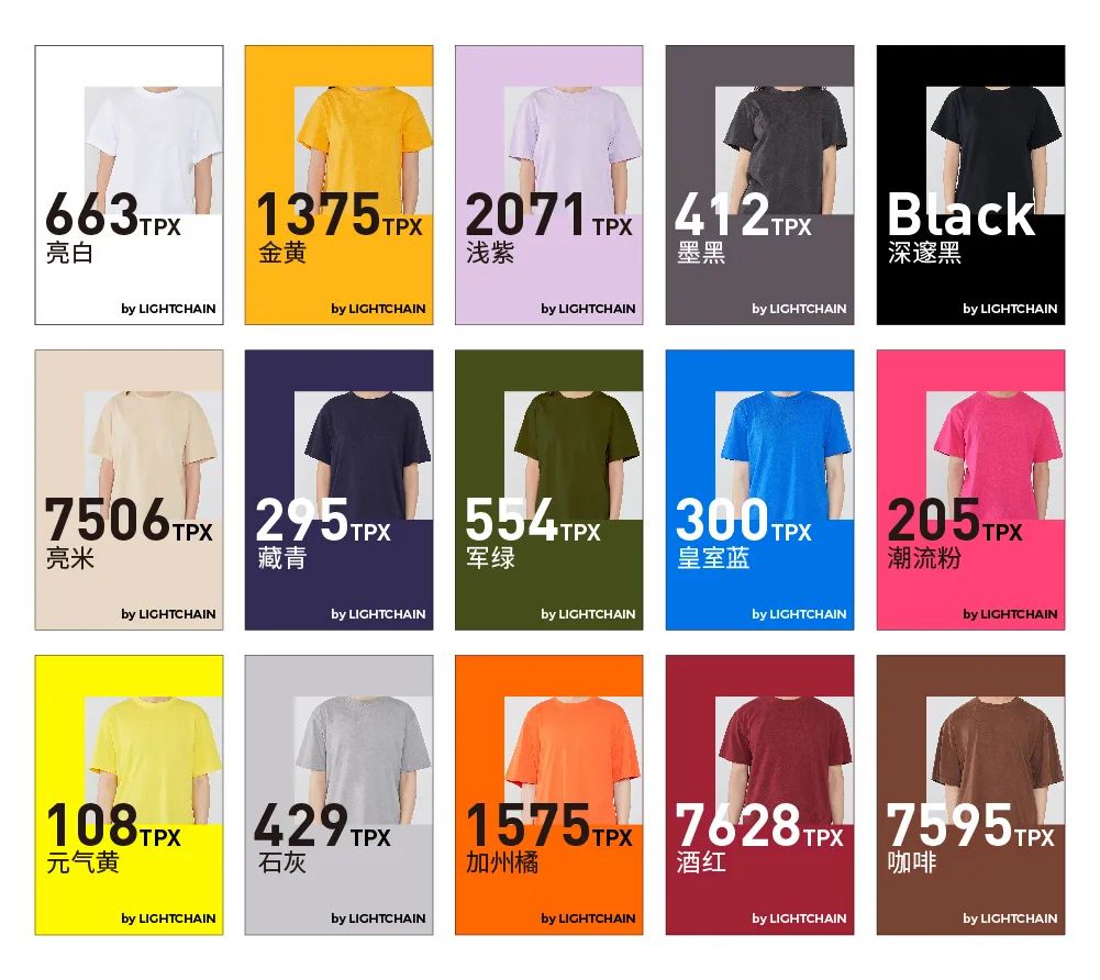 纯棉t恤15.99,100%全棉彩色t恤