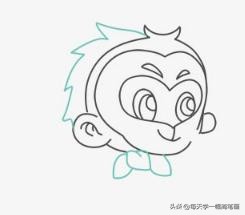 怎么画齐天大圣孙悟空简笔画,齐天大圣孙悟空简笔画涂色