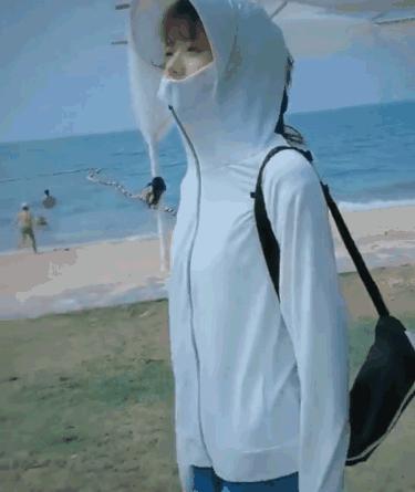 防紫外线洋气防晒衣7个月婴儿,入伏了天气逐渐热了