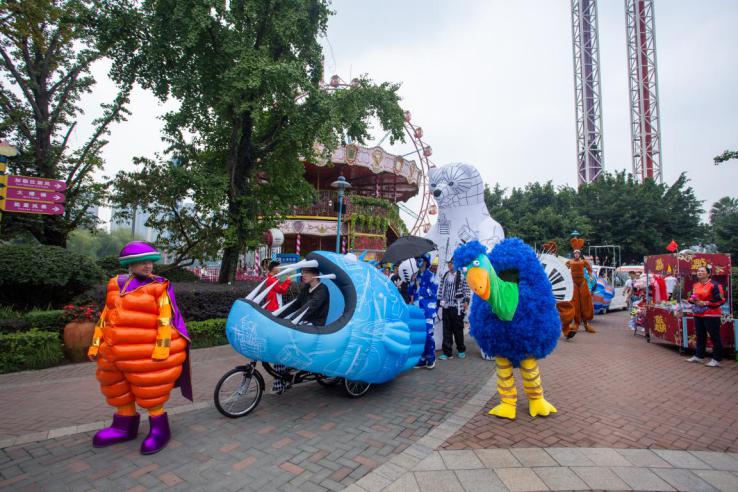 成都欢乐谷童梦冒险岛图片,成都欢乐谷儿童区有哪些项目