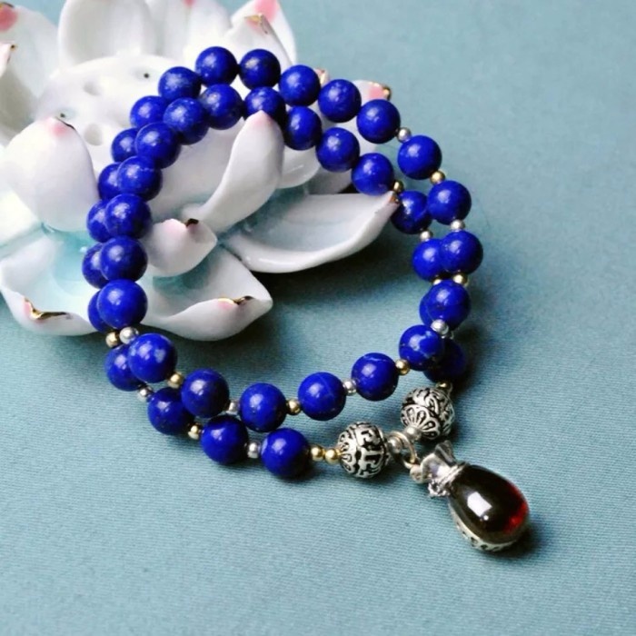 青金石什么样的值得收藏级,自带贵气的青金石