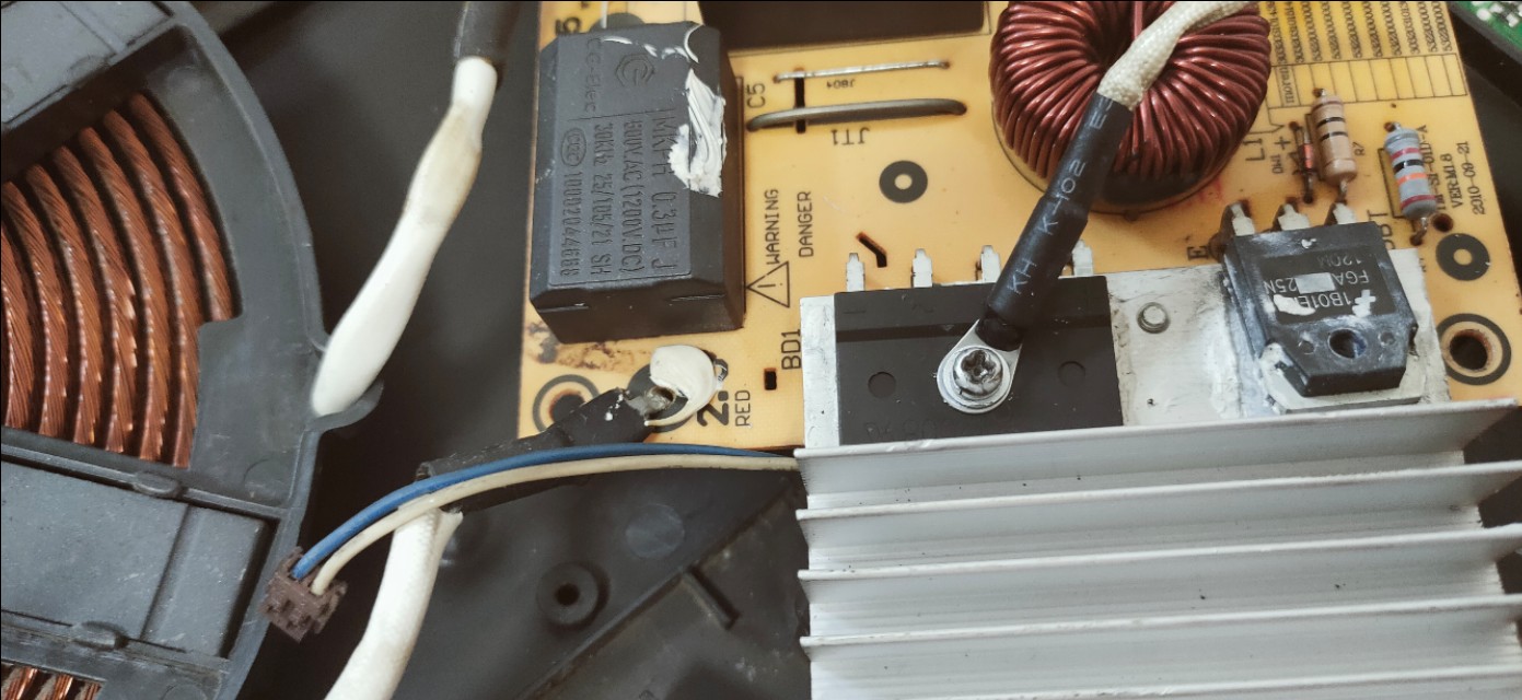 电磁炉维修不加热故障大全,电磁炉维修开关不灵怎么修