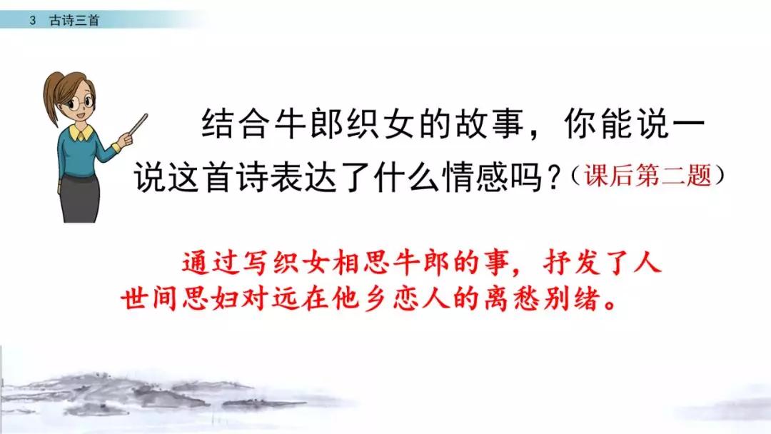 六年级下册10古诗三首ppt完整版,部编版六年级下册第三课古诗图解
