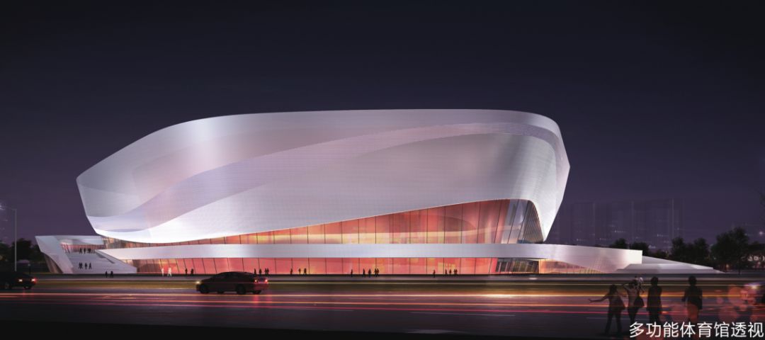 航拍大运会体育馆,大运会乒乓球场馆
