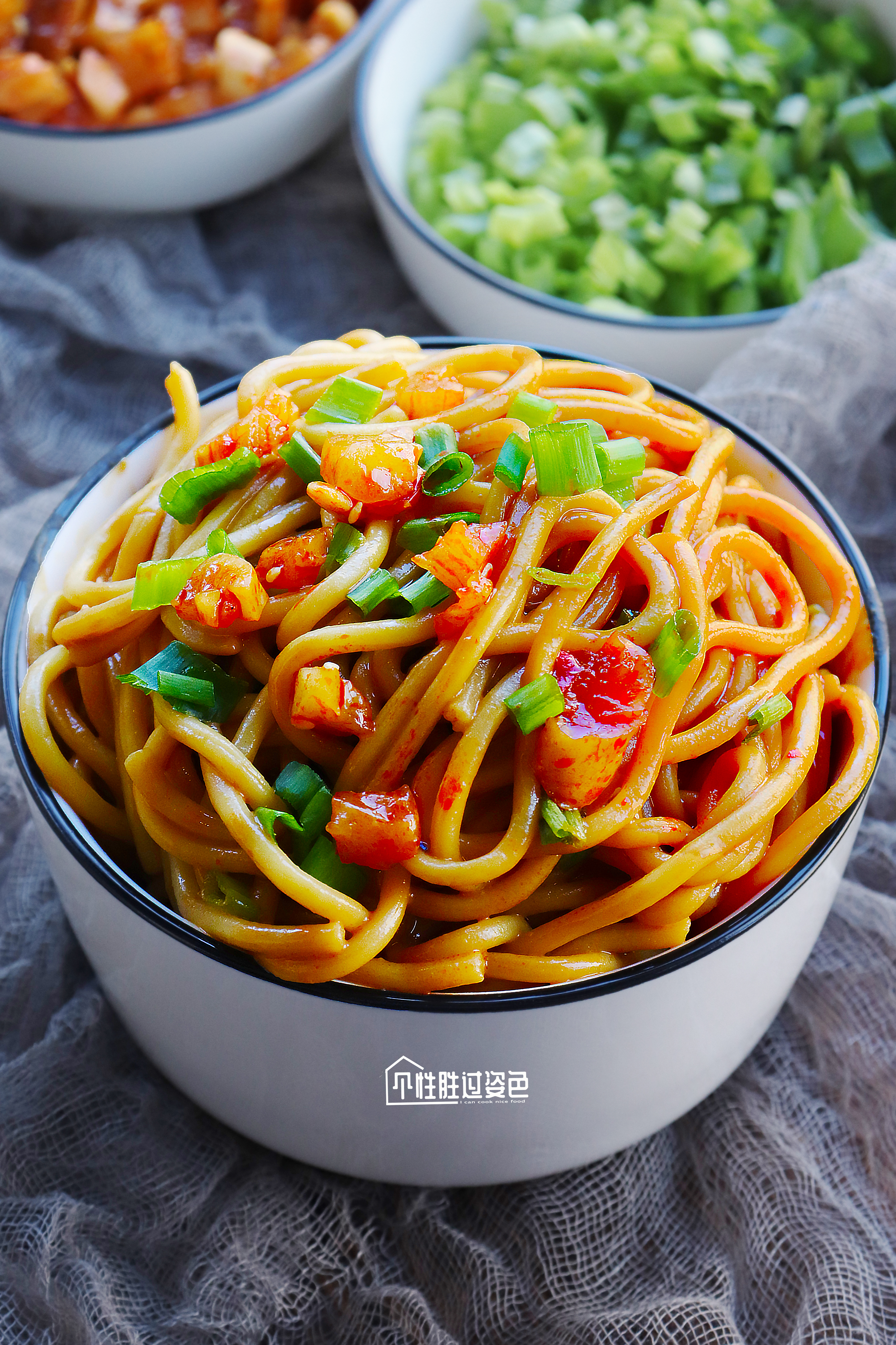 正宗武汉热干面的做法和配方,武汉热干面劲道滑爽微辣咸香