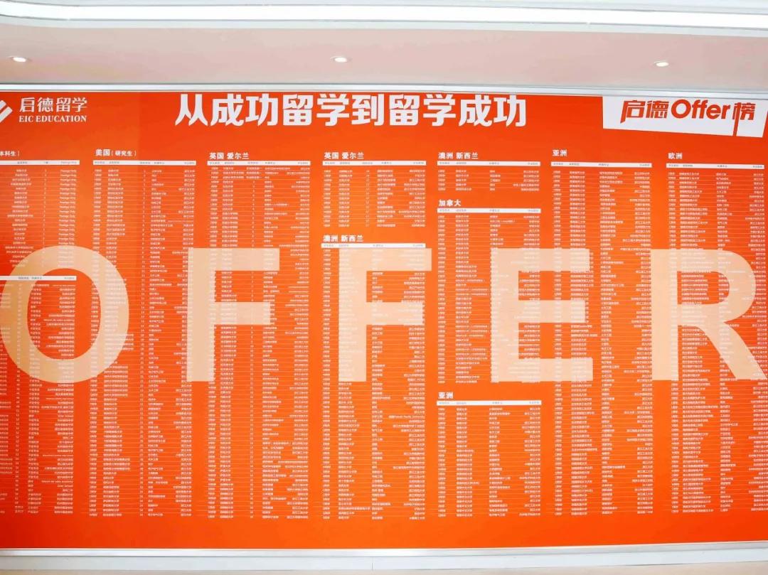 启德教育留学,遇见杰出雇主江苏