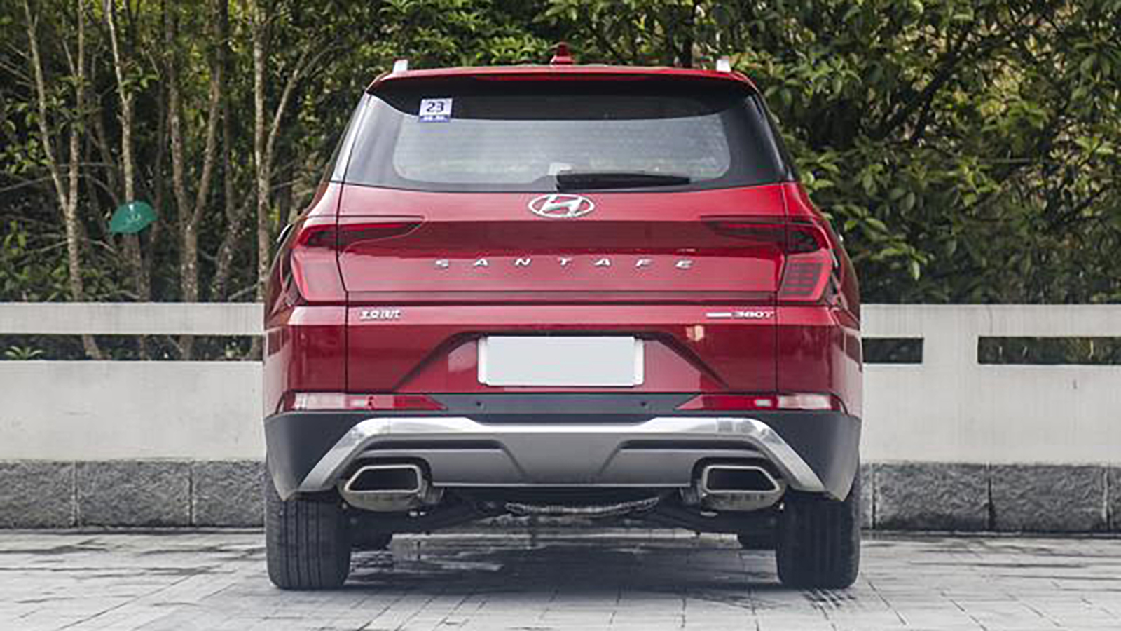 北京现代胜达外观升级黑武士,最皮实耐用的2.0t发动机的车