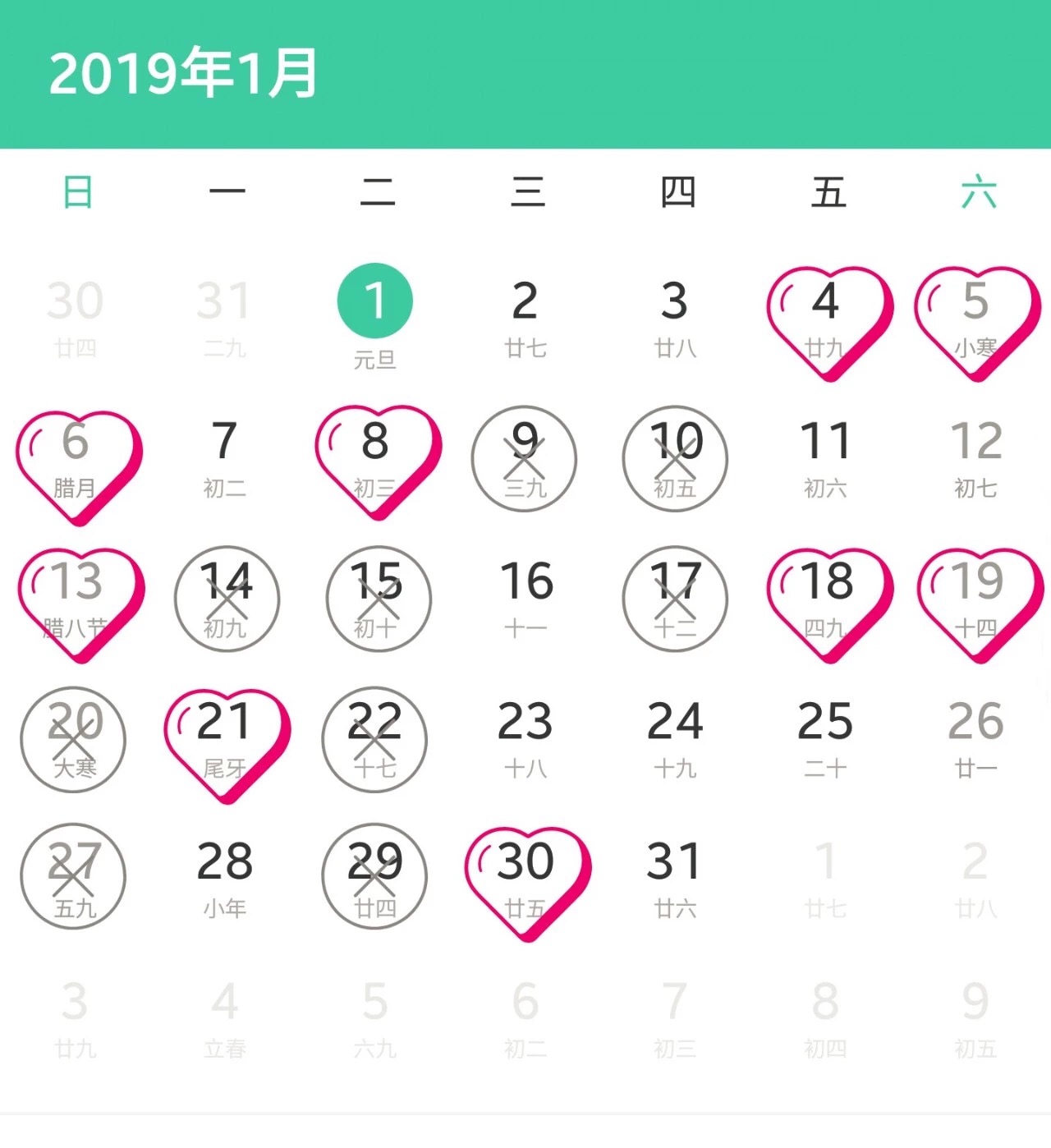 2019年婚礼吉日一览表,2019年婚礼吉日
