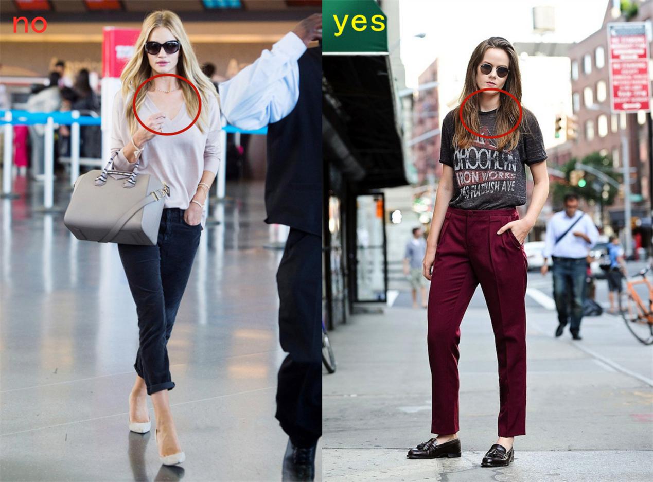 不同脸型与衣领的搭配,不同脸型穿什么衣服的领子