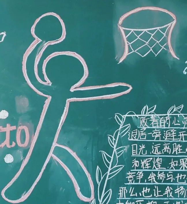 校园足球文化手抄报第1名,德育为先五育并举黑板报