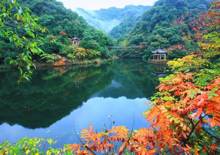 冷冷冬日泡着暖暖的温泉,阴冷潮湿的天气里泡个温泉