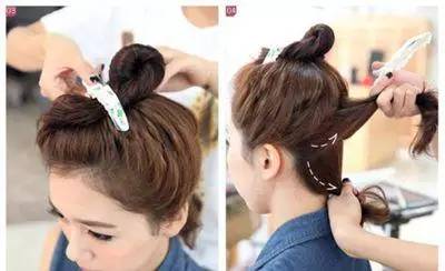 头发扎起来很短怎么扎丸子头,丸子头这样扎才好看整天都不易散