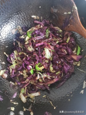 素炒紫甘蓝菜做法大全,炒紫甘蓝的做法大全家常菜