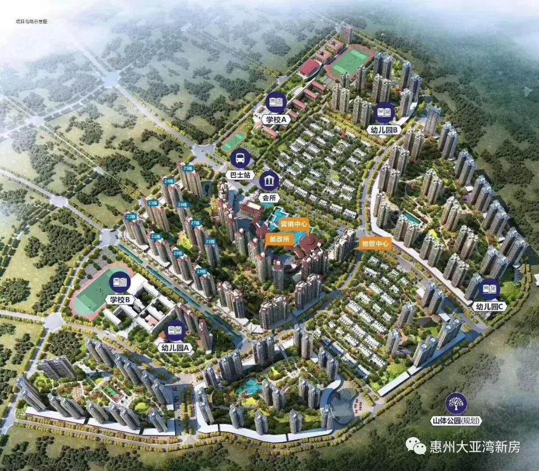 惠阳雅居乐花园二期8栋,惠州惠阳雅居乐花园航拍