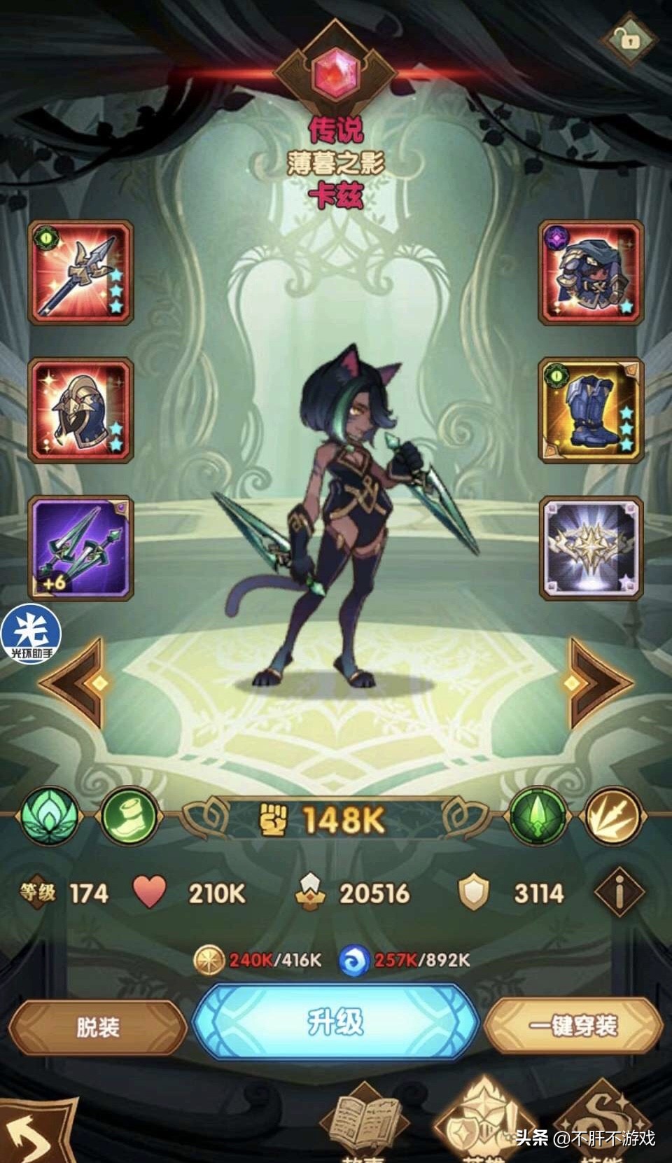 剑与远征：闪避坦克猫女，是否能有一战之力？