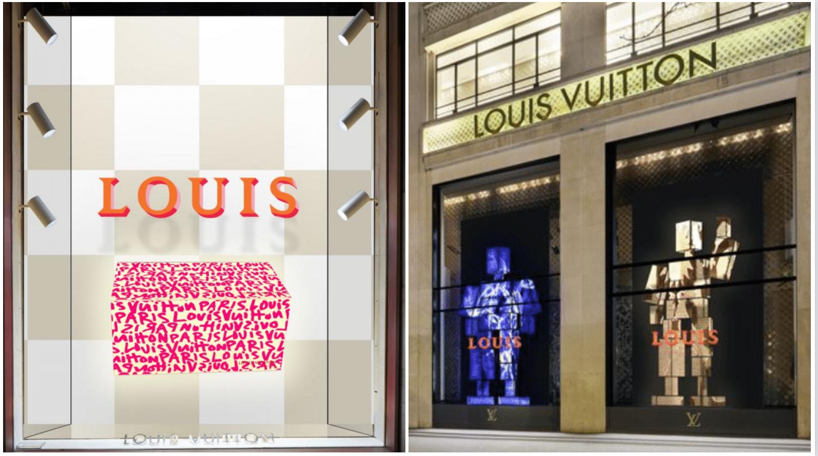 路易威登祝贺卡片,路易威登200周年纪念箱