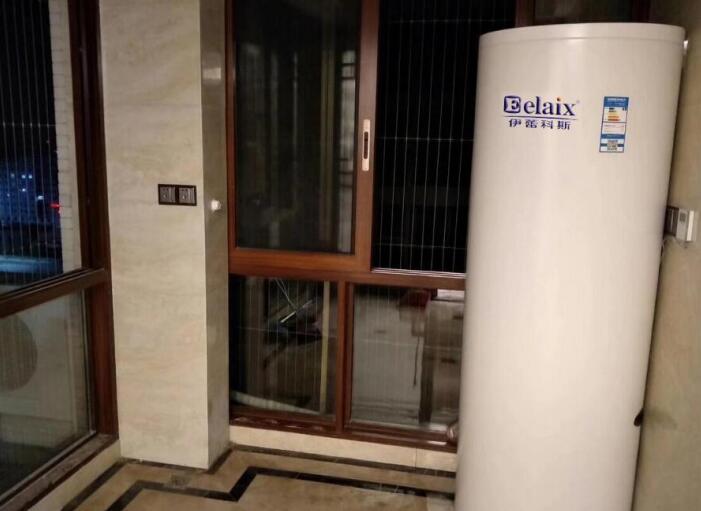 空气能热水器室内安装效果图,空气能水循环热水器安装方法