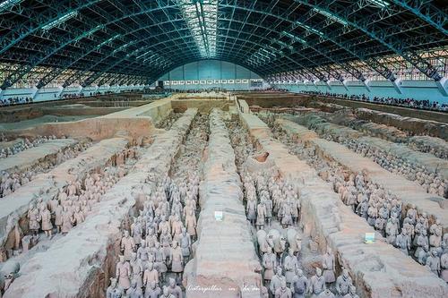 世界八大奇迹之秦始皇陵,秦始皇兵马俑坑第八大奇观