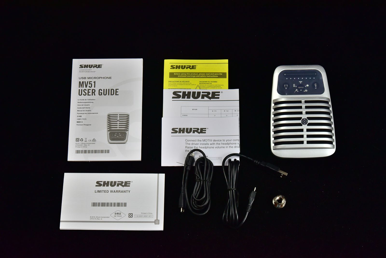 舒尔MV51麦克风开箱体验，音视频自媒体必备录音利器