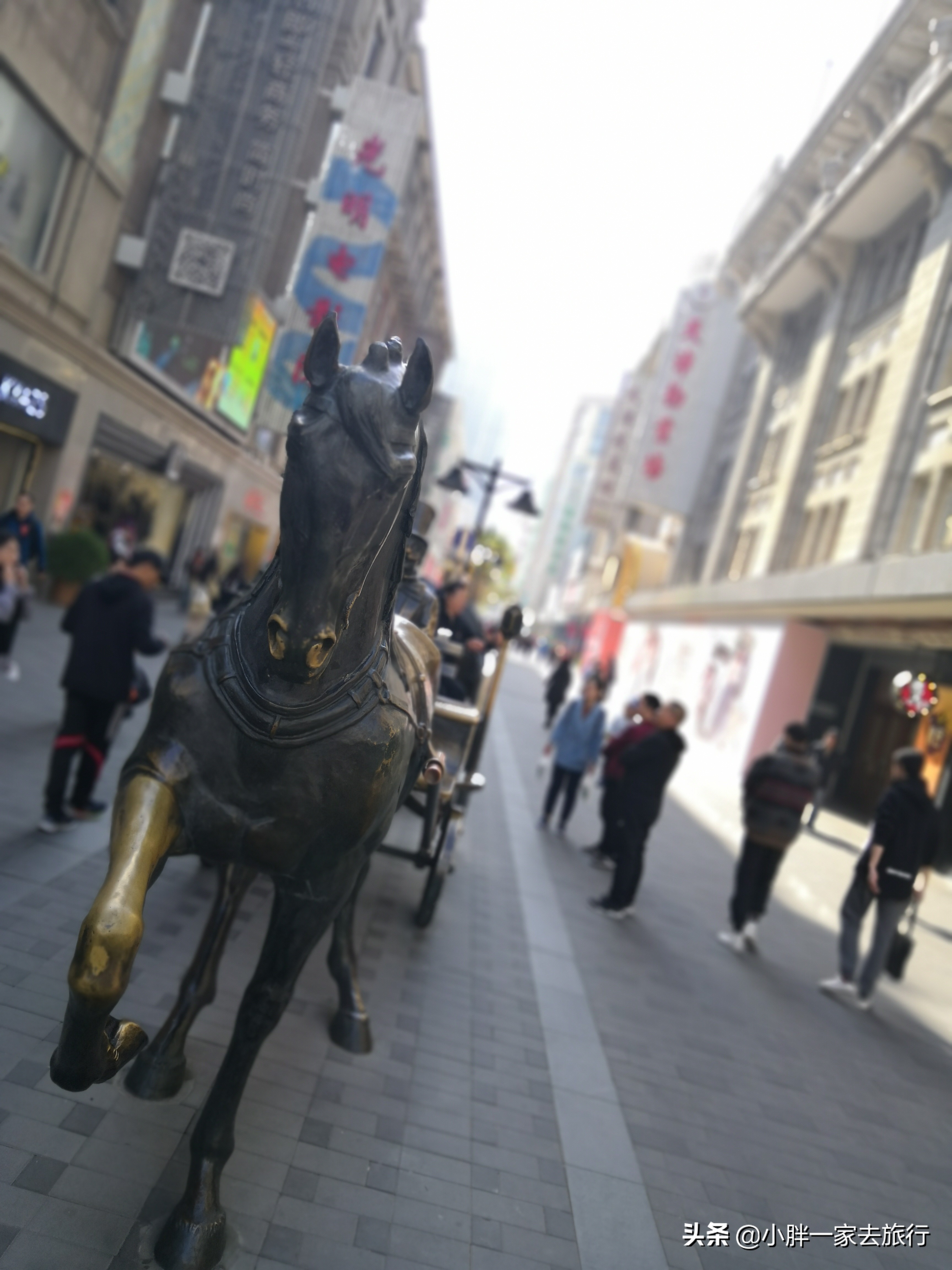 逛逛我的家乡天津滨江道,天津旅游滨江道