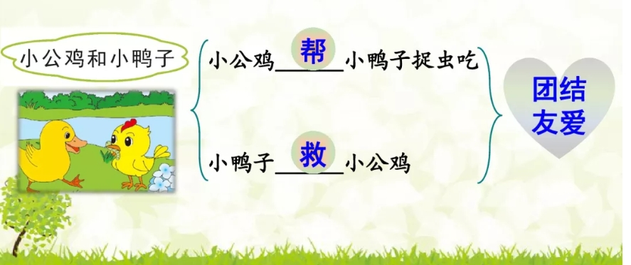 一年级课文小公鸡和小鸭子重点,一年级语文下册小公鸡和小鸭子