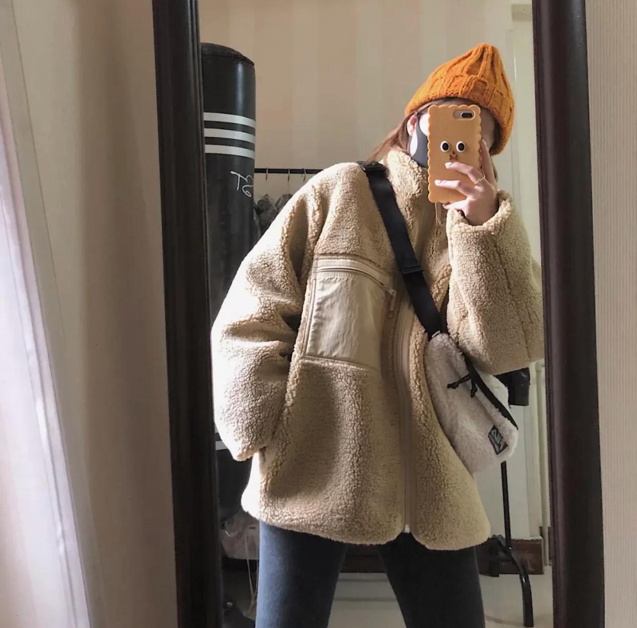 优衣库摇粒绒防风外套测评,优衣库短摇粒绒外套穿搭