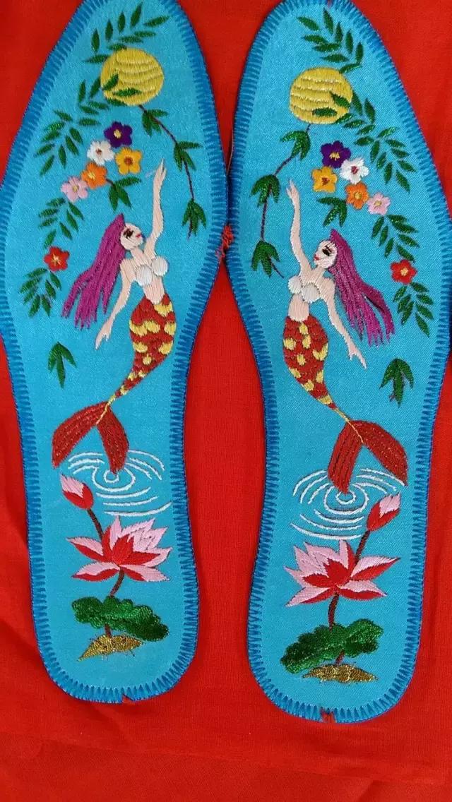 好看的刺绣鞋垫图案大全,刺绣鞋垫100种图片