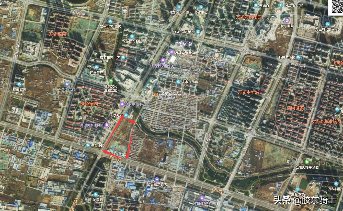 烟台莱山美联广场,烟台美联时代广场规划