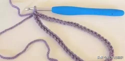 蝴蝶结的钩法教程全过程,金边蝴蝶结钩针详细教程图解