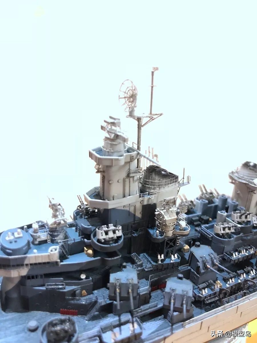 1:2000密苏里号战列舰模型,1:700密苏里号战列舰模型测评