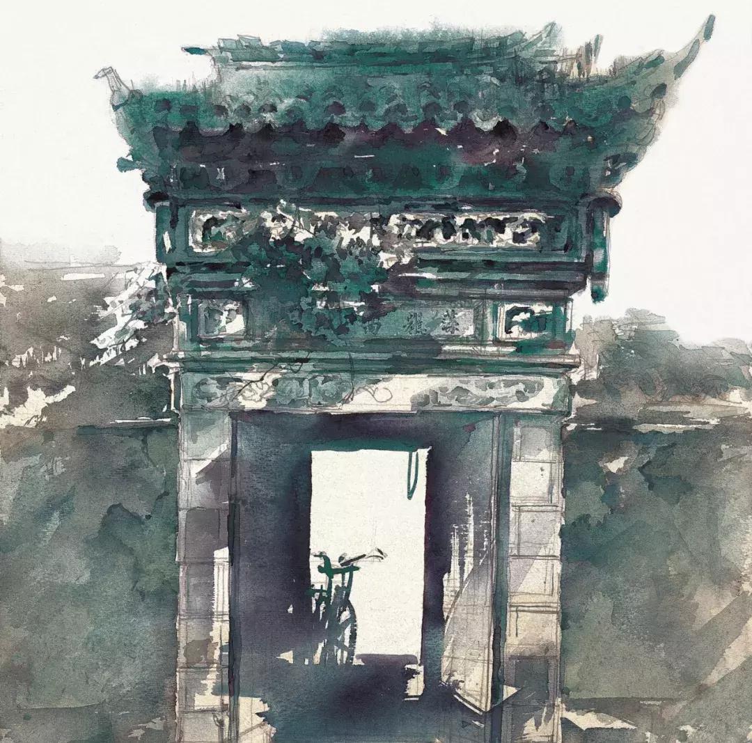 夏晓云水彩画图片,艺展中国油画作品欣赏